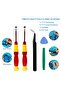 2-Pack Joystick Analog Thumb Stick Repair Kit for Gaming Controller, Drift Fix Tools - 4