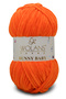 467 Orange Soft Velvet Bunny Baby Knitting Yarn Velvet Yarn Soft Toy Yarn Blanket Yarn