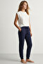 100% Cotton Compact Combed Single Jersey Women's Pajama Bottoms with Pockets Regular Fit Cuff Hem Flexible Anti-Sweat Laci - 5