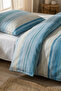 Cotton Collection Double Duvet Cover Set Waterway - 3
