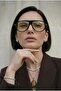 Celly Unisex Black Framed Nude Mink Ultra Light Uv400 Filtered Sunglasses - 2
