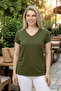 V-Neck Basic Blouse - 4
