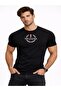 تي شيرت نحيف بشعار Global Stripe Archive Crest