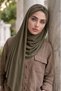 Khaki Twist Twisted Ready Shawl - 2