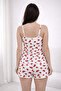 Women's 20669 100% Cotton Pajama Set with Rope Straps Shorts - 2