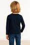 Unisex Kids Crew Neck Long Sleeve School Badi M00748 Dark Blue - 3