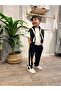 Special Design Striped Baggy Fit Transitional Kids Set - 3