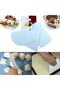 Pastry Cake Decoration Dough Scraping Kitchen Spatula Plastic Set 3 Pieces - 5