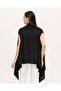 Slim Short Knitwear Poncho Vest – Chiffon Look, Lightweight and Stylish - 2