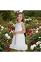 Girl's Evening Dress with Bow Detail on the Back - 2