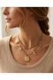 Brand Model Sun Moon Charm Necklace - 2