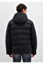 Hooded Black Inflatable Jacket 0110652-71379 - 5