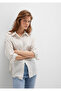 Striped Ecru Shirt Loose Fit / Relaxed Fit 1211201-83926
