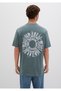 Green Istanbul T-Shirt Loose Fit / Loose Relaxed Fit 0612449 -71577 - 4