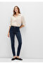 Tess Gold Premium Shaded Indigo Navy Blue Jeans 100328 -85607