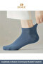 Original 3-Pair Ear Comfort Model Sweat-Absorbing Sneakers Premium Cotton Patik Socks - 3