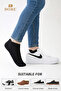 Original 3-Pair Ear Comfort Model Sweat-Absorbing Sneakers Premium Cotton Patik Socks - 5