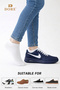 Original 3-Pair Ear Comfort Model Sweat-Absorbing Sneakers Premium Cotton Patik Socks - 5