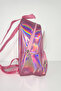 Pink Holographic Shiny Rabbit Ear Sweet Bag - Children's Kindergarten Nursery Backpack (18X23X12Cm) - 3