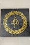 Ayat al-Kursi Round-Design Glass Decor - Islamic Wall Art for Home, Office, and Mosque Decor