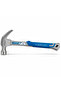 Heavy Duty Steel Framing Claw Hammer with Shock-Absorbing Non-Slip Grip 500g