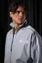 Men's Relaxed Fit Striped Sports Tracksuit Set Gray - 4