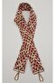 Angel Bag Accessory 120x5 cm Colorful Straw Braid Model Cotton Column Bag Handle Light Gold Metal