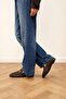 Mi̇a Women's D Leather Ballet Flats - 3