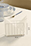 Beige Lattice Napkin Holder - Metal Stainless, Gift & Decorative, for Cafe Cafe Restaurant Hotel