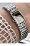 Milano Round Silver Dial Gold & Silver Metal Band Women's Wristwatch - 3