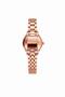 Women's Rose Gold Metal Cord Rose Gold Dial Wristwatch 2 Years Warranty - 2