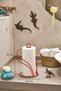 Red Swan Paper Towel Holder Roll Towel Holder Napkin Holder Kitchen Bathroom Stainless Metal