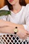 Numeral Leather Strap Women's Retro Wristwatch - 4