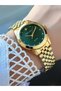 Milano Women's Watch – Green Star Detailed Dial, Metal Cord