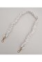 Angel Bag Accessory 70 cm Drawstring Model Artificial Leather White Color Bag Handle Light Gold Metal - 4