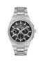 Men's Gray Navy Blue Dial Silver Metal Cord Functional Wristwatch 2 Years Warranty - 4