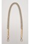 Colorful Metal 60 cm Hook Chain Beige