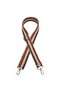 Angel Bag Accessory 120x4 cm Jute Column Bag Handle Chain Pattern Navy Blue Burgundy Cream Color Silver Metal