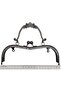 21 cm Bag Clip with Holder, Smoked Metal - 2