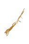 Angel Bag Accessory Light Gold Color Tasseled Deer Model Bag Ornament - 4