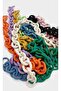 48 cm Purple Color Frosted (Matte) Chain - 3