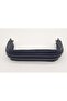 Navy Blue Color 20 Cm Hidden Bag Bur with Faux Leather - 2
