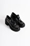 Women's Black Patent Leather Casual Shoes Tr06Ms06C - 2