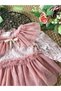 Cora Romper Tutu Special Occasion Long Sleeve Holiday Baby Girl Dress - 6