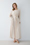 Modal Brooch Dress 3-2341