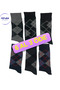 Men's 6-Piece Pack Dark Color Diamond Patterned Cotton Classic Socks Black Anthracite Gray Navy Blue - 3
