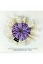 Handmade Lace Lilac Scrunchie Buckle - 2