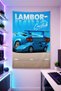 Sports Car-1 Wall Covering Brilliant Quality Fabric Room Decor Tapestry Wall Carpet Gaming