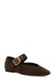 26S-992 6Fx Brown Women's Ballerinas - 2