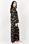 Women 2 Pieces Allover Print Pyjama Top And Pants Set, Multicolor - 3